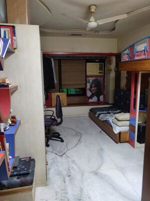 Bedroom in 3 BHK Apartment at Meenaxi Towers, Gokuldham Colony – for Rent