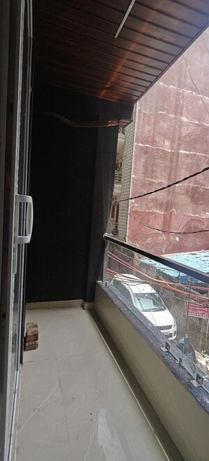 Balcony in 2 BHK Builder Floor at Chattarpur – for Rent