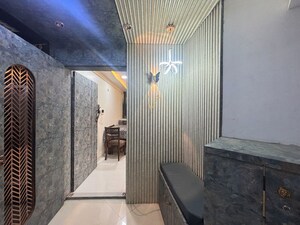Bathroom in 1.5 BHK Apartment at Godrej Emerald, Ghodbunder Road – for Rent