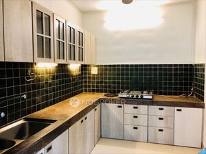 Kitchen in 2 BHK Apartment at Goyal Lakshchandi Heights, Goregaon East – for Rent