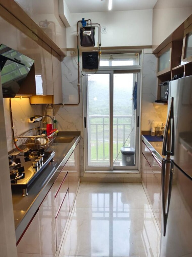 Kitchen, vihang-vermont 2 Bedroom 570 Sq.Ft. Apartment In Ghodbunder Road Thane 10582852