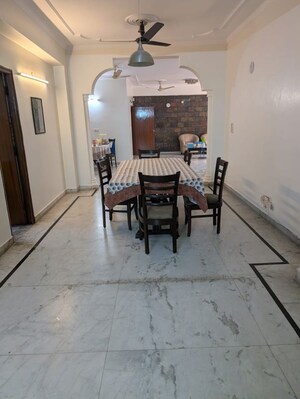 Dining area in 2 BHK Builder Floor at Shakti Khand – for Rent