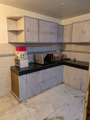 Kitchen in 2 BHK Builder Floor at Shakti Khand – for Rent