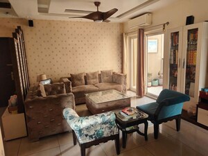 Living Room in 3.5 BHK Apartment at Gulshan Ikebana, Sector 143 – for Sale