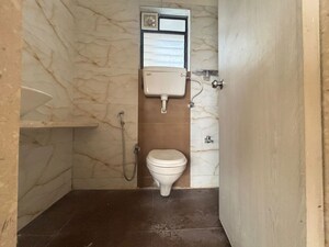 Bathroom in 3 BHK Apartment at Godrej Emerald, Ghodbunder Road – for Rent