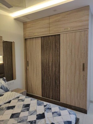 Bedroom in 3 BHK Apartment at Vasant Valley Complex, Malad East – for Rent