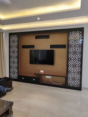 Living Room in 3 BHK Apartment at Vasant Valley Complex, Malad East – for Rent
