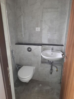 Bathroom in 2 BHK Apartment at Sheth Irene, Malad West – for Rent