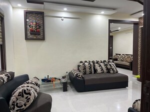 Living Room in 3 BHK Apartment at Kondapur – for Rent