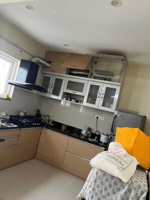 Kitchen in 3 BHK Apartment at Kondapur – for Rent
