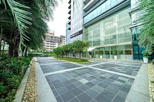 Balcony in  Office Space at One Lodha Place, Lower Parel – for Rent