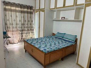 Bedroom in 2.5 BHK Apartment at Tushar Gardens, Pimple Saudagar – for Rent