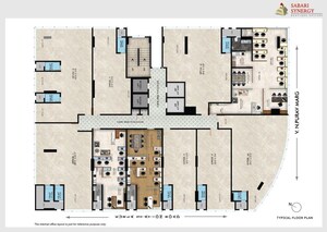 Floor Plan in  Office Space at Swastik Chambers, Chembur – for Sale