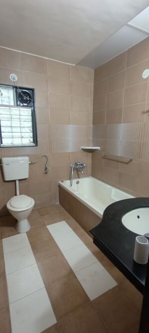 Bathroom in 3 BHK Apartment at Dwarka Lords, Pimple Saudagar – for Sale