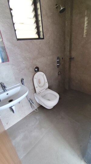 Bathroom in 3 BHK Apartment at Megapolis Serenity, Hinjewadi – for Rent