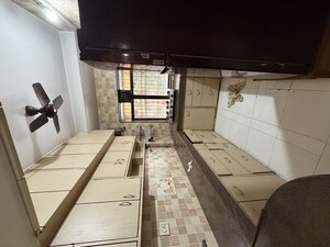 Kitchen in 1 BHK Apartment at Himgiri Lokupvan Phase II CHS Ltd, Vasant Vihar – for Rent