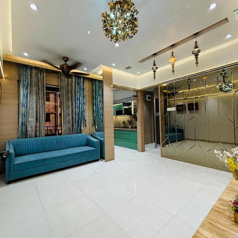 Hall, deeplaxmi-shreeji-meadows 1 Bedroom 625 Sq.Ft. Apartment In Katrap Thane 10583109