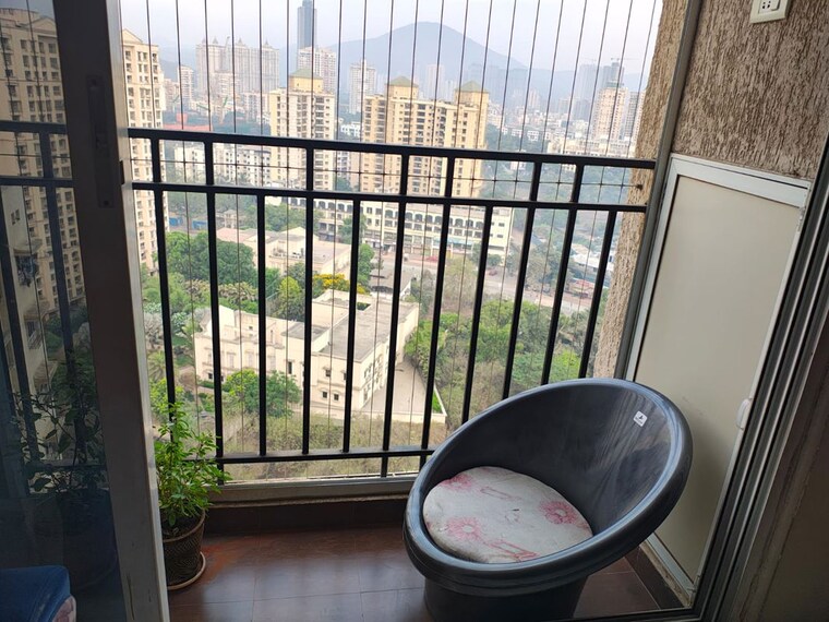 Balcony, vijay-orovia 1 Bedroom 444 Sq.Ft. Apartment In Ghodbunder Road Thane 10583091