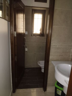 Bathroom in 3 BHK Builder Floor at Sarita Vihar – for Rent