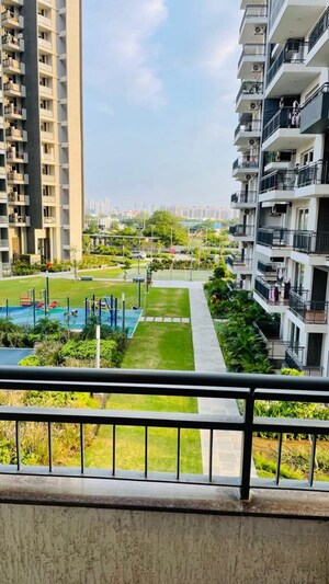 Balcony in 3 BHK Apartment at Mahindra Aura, Sector 110a – for Sale