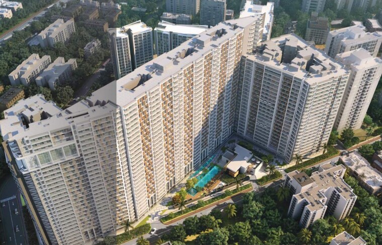 Exterior View, adani-ten-bkc 3 Bedroom 1099 Sq.Ft. Apartment In Bandra East Mumbai 10583161