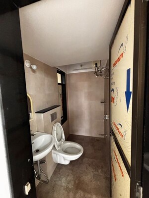 Bathroom in 2 BHK Apartment at Ekdant Shree Siddhivinayak Tower, Vartak Nagar – for Rent