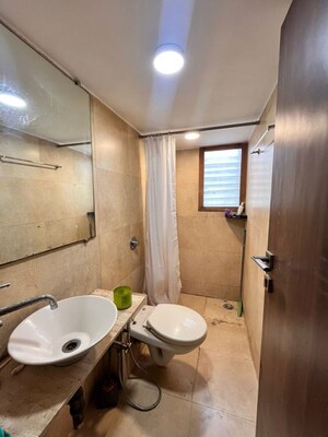 Bathroom in 2 BHK Apartment at Juhu – for Rent