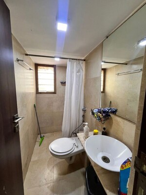 Bathroom in 2 BHK Apartment at Juhu – for Rent