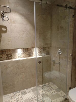 Bathroom in 4 BHK Builder Floor at Malviya Nagar – for Rent