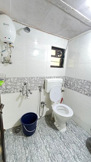 Bathroom in 3 BHK Apartment at Hiranandani Highland, Powai – for Rent