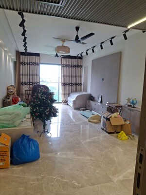 Living Room in 2 BHK Apartment at Rustomjee Paramount, Khar West – for Rent