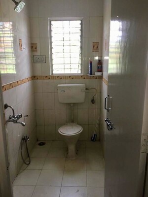 Bathroom in 2 BHK Apartment at Bhusari Colony – for Rent