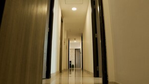 Building Lobby in 4 BHK Apartment at Lodha Marquise, Worli – for Sale
