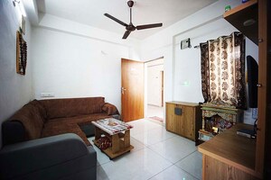 Living Room in 1 BHK Apartment at Kathwada – for Sale