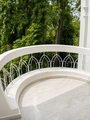 Balcony in 3 BHK Apartment at Gee Cee Enclave, The Mall Avenue – for Sale