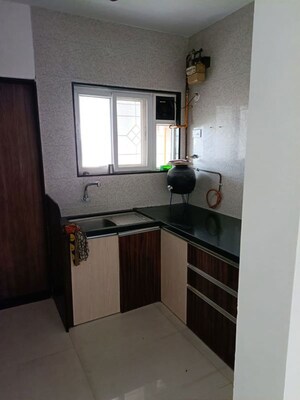 Kitchen in 3 BHK Apartment at Bhusari Colony – for Rent