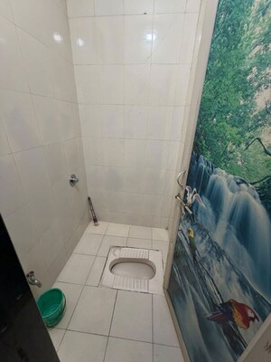 Bathroom in 1 BHK Apartment at Jagrut CHS, Gokhalenagar – for Rent