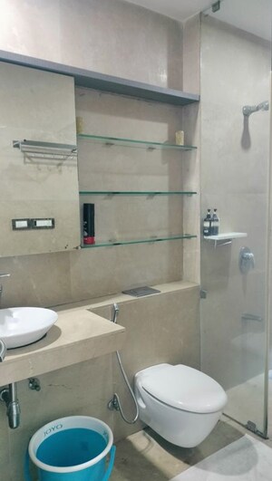 Bathroom in 3 BHK Apartment at Oberoi Exquisite Goregaon, Goregaon East – for Rent