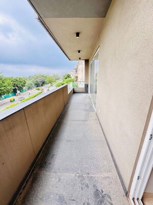 Balcony in 4 BHK Builder Floor at East Of Kailash – for Sale