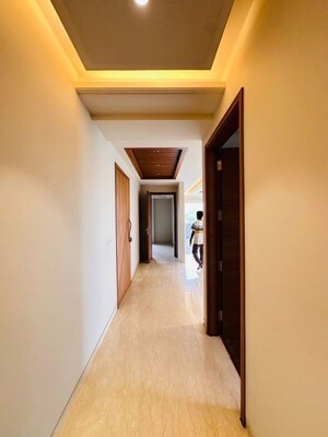 Building Lobby in 4 BHK Builder Floor at East Of Kailash – for Sale
