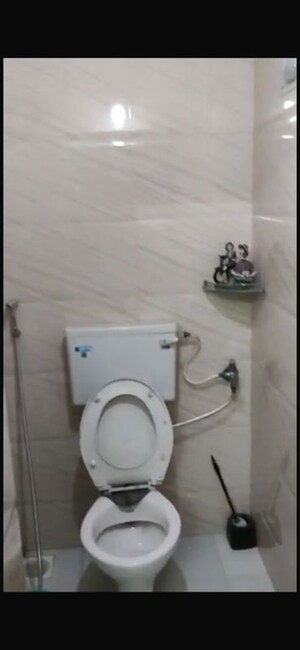 Bathroom in 1 BHK Apartment at Mahim Landmark, Mahim – for Rent