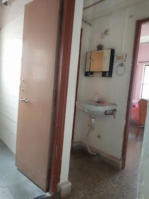 Bathroom in 2 BHK Apartment at Mourya Vihar, Kothrud – for Rent