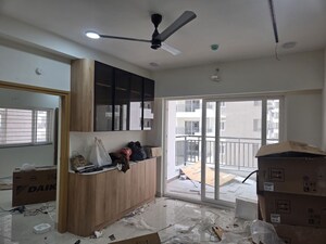 Living Room in 3 BHK Apartment at ASBL Spectra, Financial District – for Rent