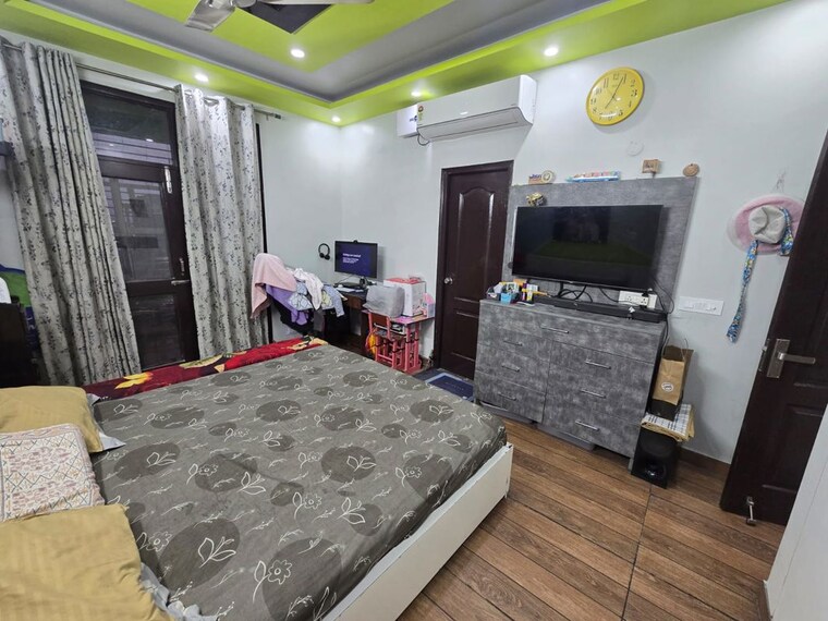 Bedroom, piyush-heights 3 Bedroom 1500 Sq.Ft. Apartment In Sector 89 Faridabad 10583340
