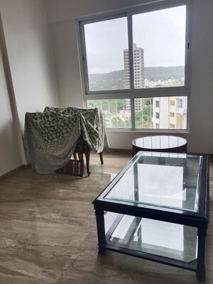 Balcony in 3 BHK Apartment at Primespace The Address, Aundh – for Rent