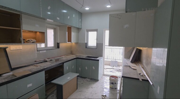 Kitchen, asbl-spectra 3 Bedroom 1850 Sq.Ft. Apartment In Financial District Hyderabad 10583349