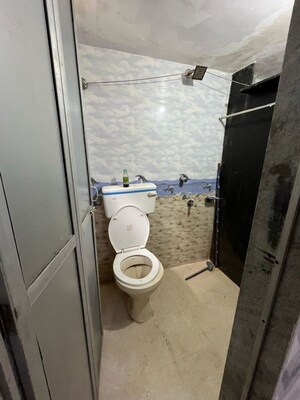 Bathroom in 1 RK Apartment at Dhake Nagar CHS, Andheri West – for Rent