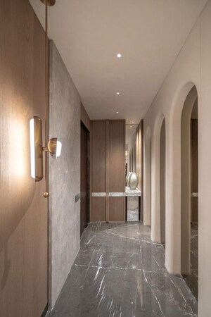 Building Lobby in 4 BHK Apartment at Sheladia Artefino, Thaltej – for Sale