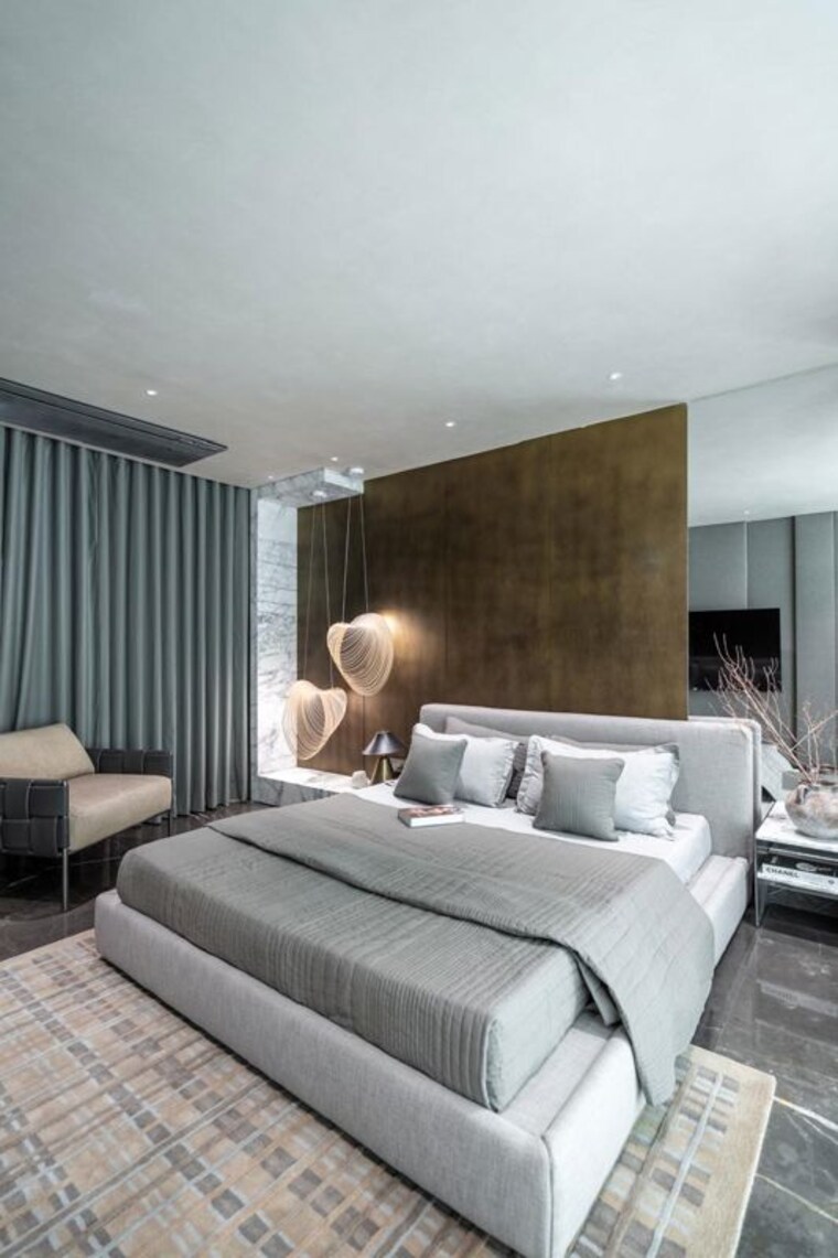 Bedroom, sheladia-artefino 4 Bedroom 4000 Sq.Ft. Apartment In Thaltej Ahmedabad 10583172