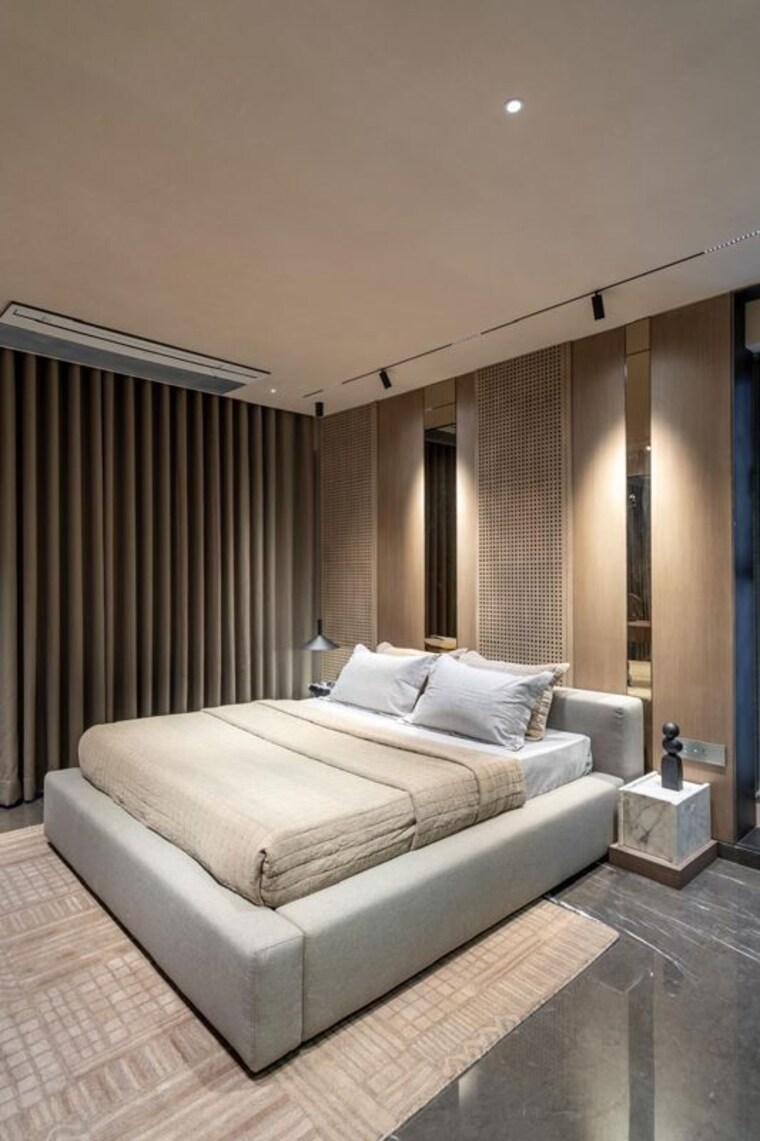 Bedroom, sheladia-artefino 4 Bedroom 4000 Sq.Ft. Apartment In Thaltej Ahmedabad 10583172